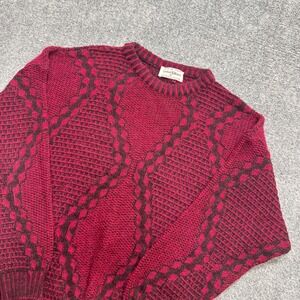VTG Limited Editions Knitted Sweater Men's XL Geometric Made In Italy